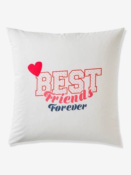 Parure housse de couette + taie d'oreiller enfant BFF écru 8 - vertbaudet enfant 
