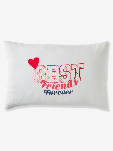 Parure housse de couette + taie d'oreiller enfant BFF écru 10 - vertbaudet enfant 