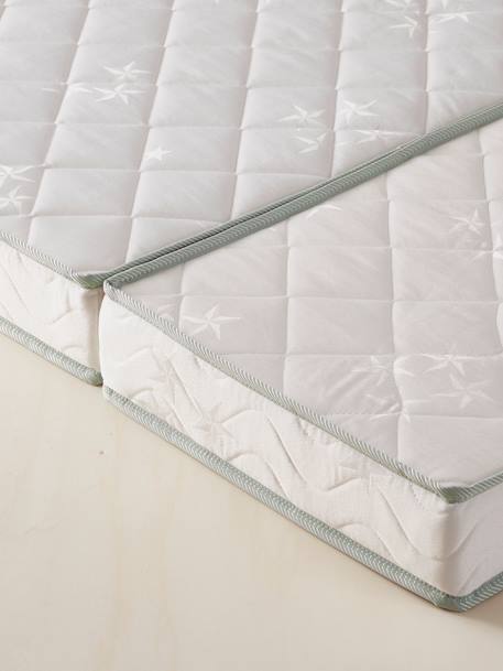 Matelas enfant évolutif anti-acariens traité Bi-ome NTL® blanc 3 - vertbaudet enfant 