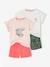 Lot de 2 pyjashorts fille wild rose 1 - vertbaudet enfant 