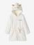 Robe de chambre fille maille peluche chat personnalisable ivoire 4 - vertbaudet enfant 