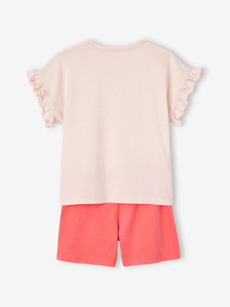 Lot de 2 pyjashorts fille wild rose 8 - vertbaudet enfant 