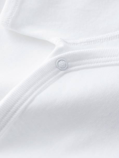 Lot de 2 bodies naissance manches courtes blanc 3 - vertbaudet enfant 
