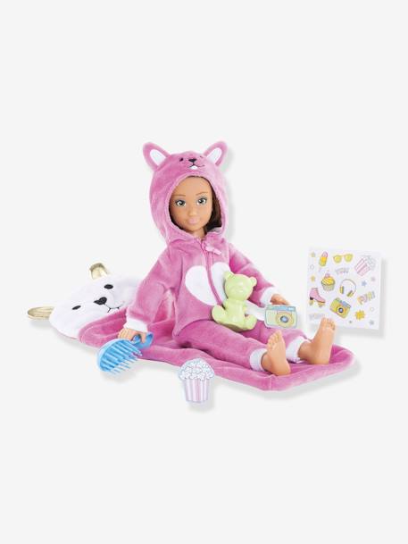 Poupée Zoé Pyjama Party - COROLLE Girls multicolore 1 - vertbaudet enfant 