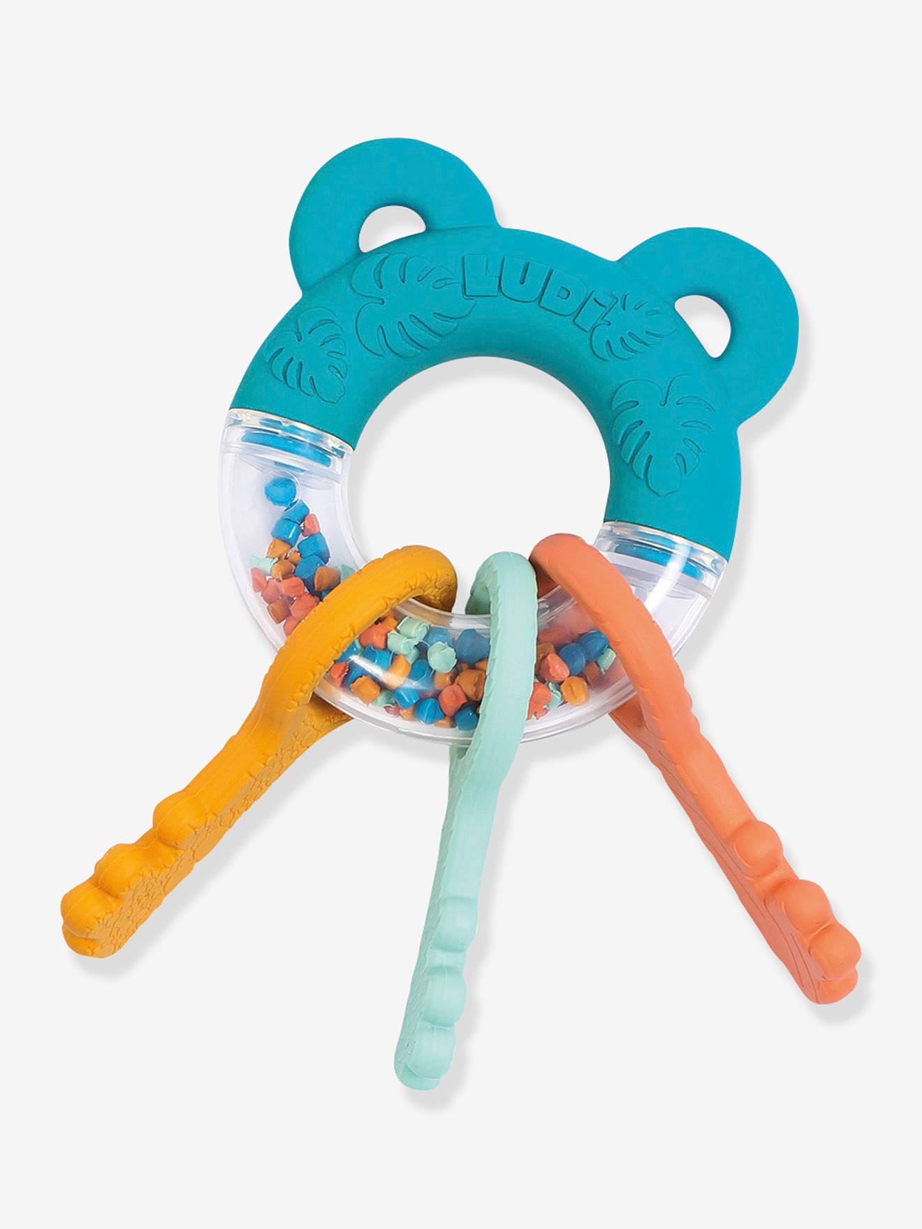 Anneau De Dentition Bébé MOCHi Avec Couronne - Silicone Médical Sans BPA, Facile à Tenir, 0-12 Mois