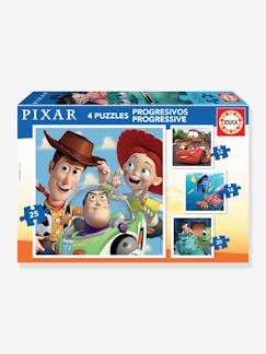 Jouet-Jeux éducatifs-Puzzles-4 Puzzles Progressifs Pixar - 12/25 - EDUCA