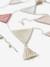 Guirlande fanions tricot BEIGE CLAIR UNI+rose poudré 9 - vertbaudet enfant 