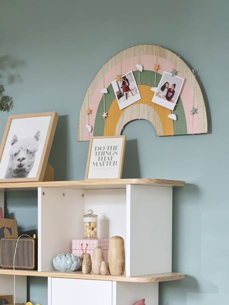 Pêle-mêle Arc-en-ciel BOIS 1 - vertbaudet enfant 