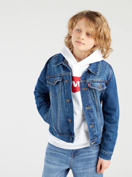 Veste en jean Trucker Jacket LEVI'S® bleu jean 1 - vertbaudet enfant 