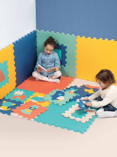 Jumbo tapis mousse multicolore 1 - vertbaudet enfant 