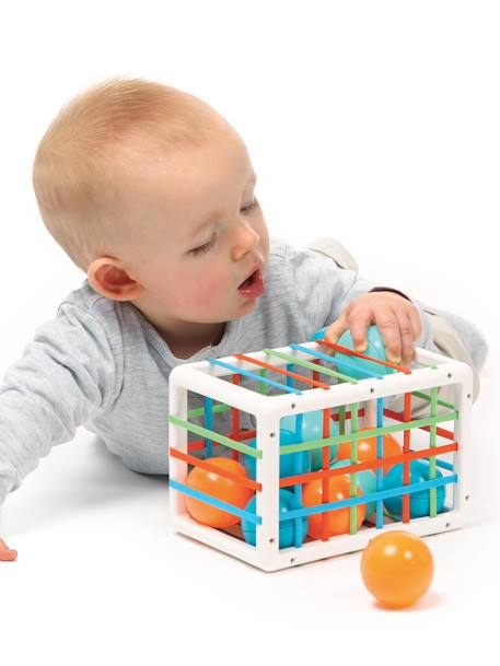 Cube de manipulation LUDI multicolore 4 - vertbaudet enfant 