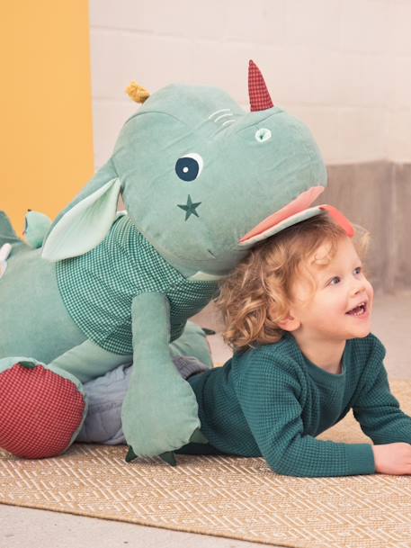 Peluche géante range secrets Joe - S vert 1 - vertbaudet enfant 