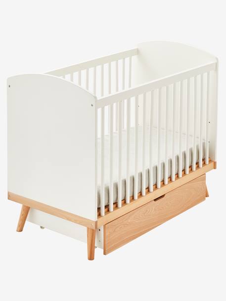 Lit bébé CONFETTI NATURE pin massif 6 - vertbaudet enfant 