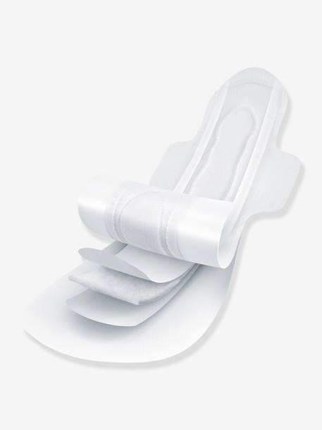 Lot de 10 serviettes post-accouchement 0 à 2 semaines blanc 8 - vertbaudet enfant 