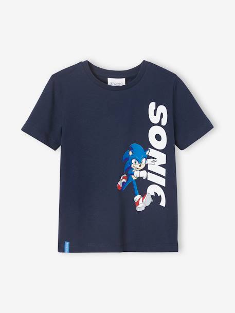 T-shirt garçon Sonic® marine 1 - vertbaudet enfant 