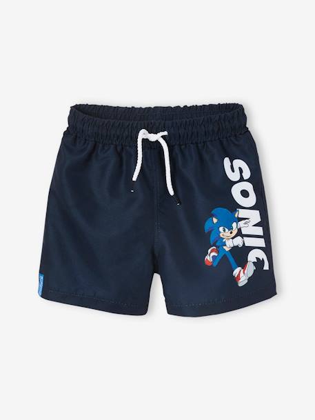 Short de bain Sonic® garçon marine 1 - vertbaudet enfant 