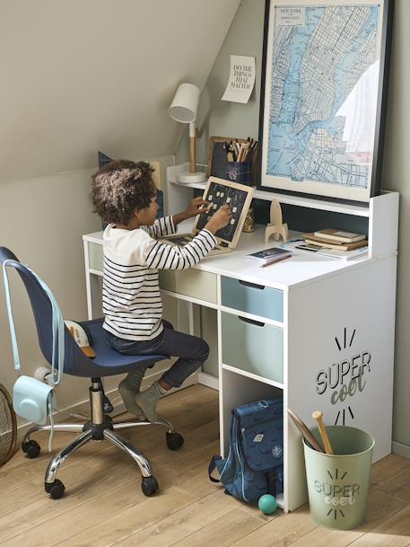 Bureau enfant SUPER COOL Vert 5 - vertbaudet enfant 