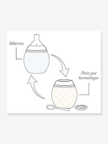 Biberon BibRond 240 ml SABLE+vert sauge 9 - vertbaudet enfant 
