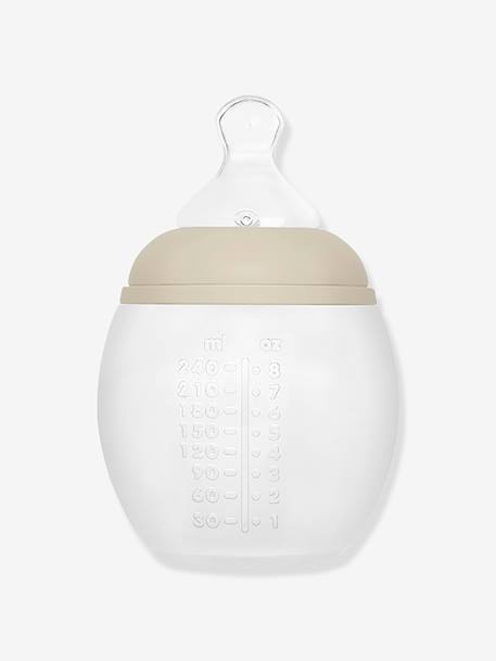 Biberon BibRond 240 ml SABLE+vert sauge 2 - vertbaudet enfant 