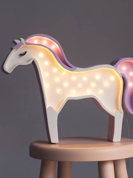 Lampe veilleuse Cheval LITTLE LIGHTS blanc 2 - vertbaudet enfant 