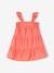Robe à smocks bébé 3 volants rose 2 - vertbaudet enfant 