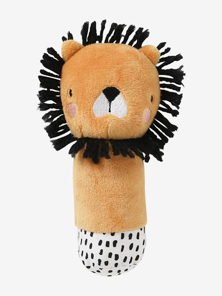 Coffret cadeau 3 pièces : doudou lange personnalisable + hochet + livre imagier Forêt Enchantée+TANZANIE 19 - vertbaudet enfant 
