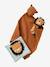 Coffret cadeau 3 pièces : doudou lange personnalisable + hochet + livre imagier Forêt Enchantée+TANZANIE 14 - vertbaudet enfant 