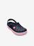Sabots bébé Crocband Clog T (TM) BALLERINA PINK+marine 8 - vertbaudet enfant 