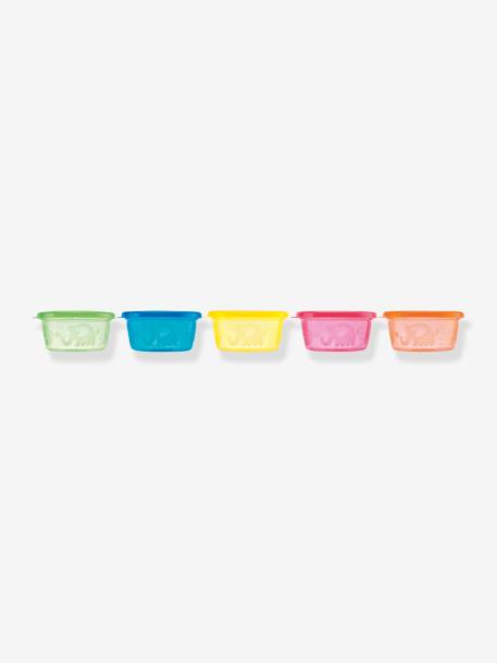 Lot de 6 pots pour encas multicolore 2 - vertbaudet enfant 