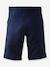 Bermuda de cérémonie lin/coton garçon Marine 4 - vertbaudet enfant 