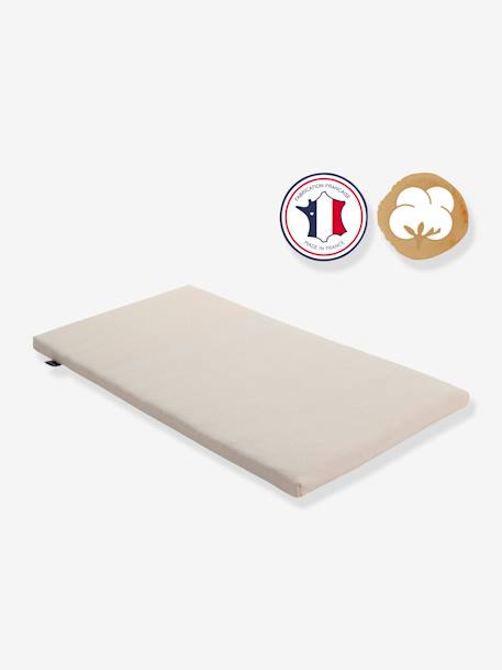 Matelas de voyage bébé 60x120 cm CANDIDE Organic Coton écru 1 - vertbaudet enfant 