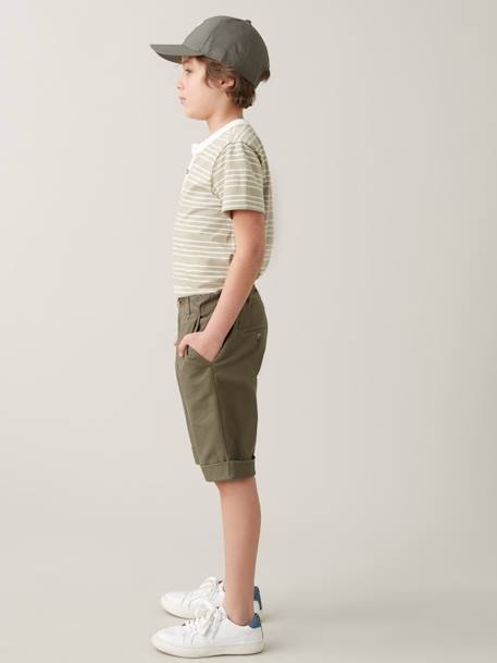 Bermuda classique garçon vert 4 - vertbaudet enfant 