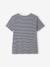 T-shirt coton brodé grossesse et allaitement personnalisable Rayé marine+Rayé rouge 6 - vertbaudet enfant 