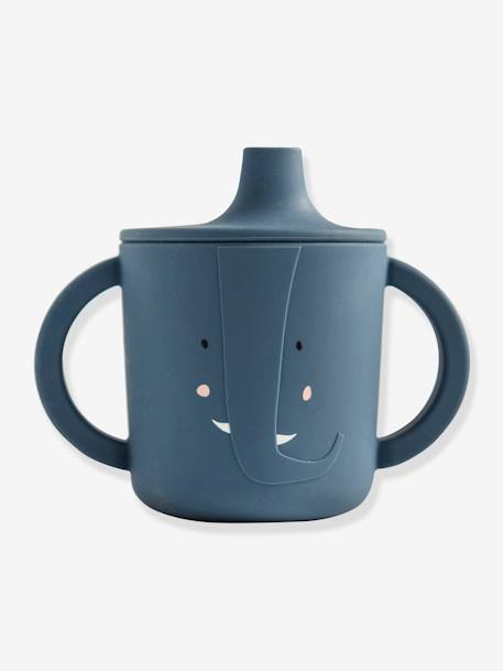 Tasse d’apprentissage TRIXIE Animal en silicone Mrs Elephant+Mrs Lion 2 - vertbaudet enfant 