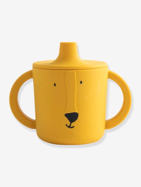 Tasse d'apprentissage Animal en silicone Mrs Elephant+Mrs Lion+Mrs Rabbit+orange+rose nude+vert 3 - vertbaudet enfant 