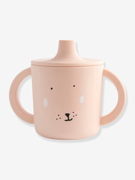 Tasse d'apprentissage Animal en silicone Mrs Elephant+Mrs Lion+Mrs Rabbit+orange+rose nude+vert 7 - vertbaudet enfant 