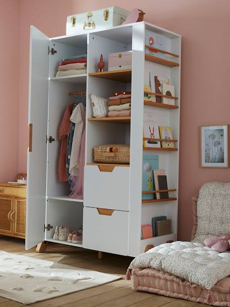 Armoire PIROUETTE BLANC 4 - vertbaudet enfant 