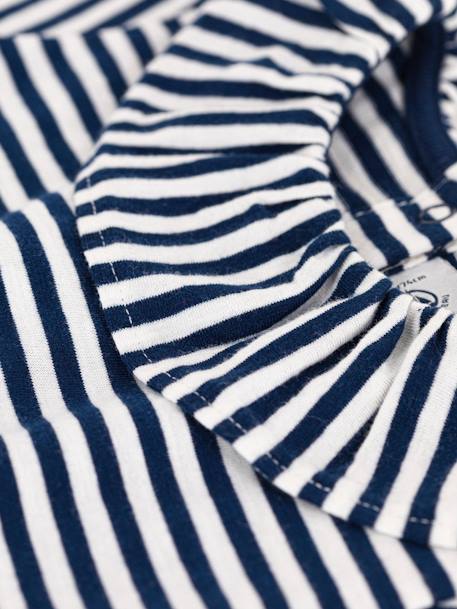 Blouse manches courtes bleu 3 - vertbaudet enfant 
