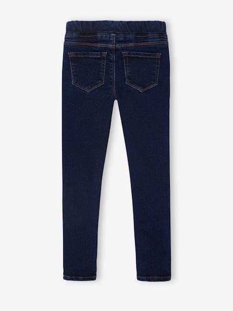 Jean fille tregging Basics bleu jean+stone 11 - vertbaudet enfant 