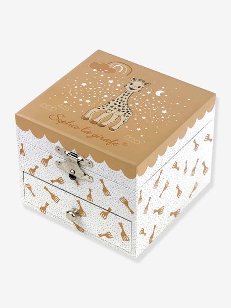 Boîte à Musique Cube Sophie la Girafe - camel 2 - vertbaudet enfant 