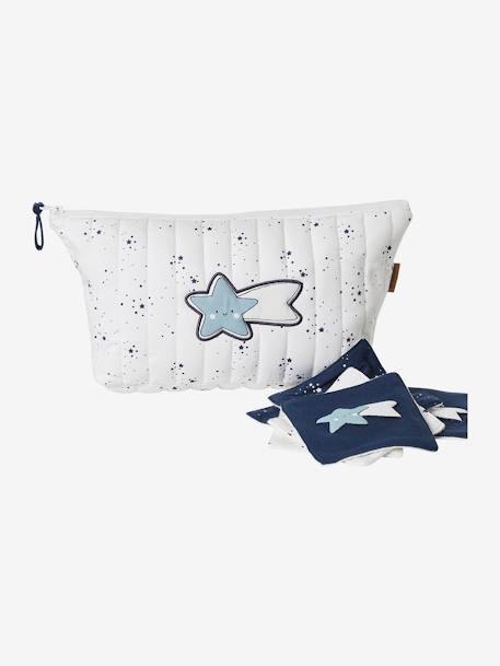 Trousse de toilette enfant en coton écru 3 - vertbaudet enfant 