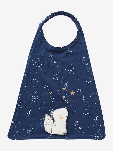 Grand bavoir Celeste+green forest+gris chiné+souris 1 - vertbaudet enfant 
