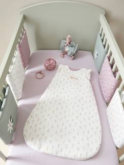 Linge de maison et décoration-Linge de lit bébé-Tour de lit / tour de parc pare-chocs en gaze de coton DOUCE PROVENCE