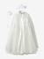 Déguisement de princesse avec cape, baguette et couronne blanc 1 - vertbaudet enfant 