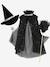 Cape à étoiles et paillettes + baguette blanc+noir 13 - vertbaudet enfant 