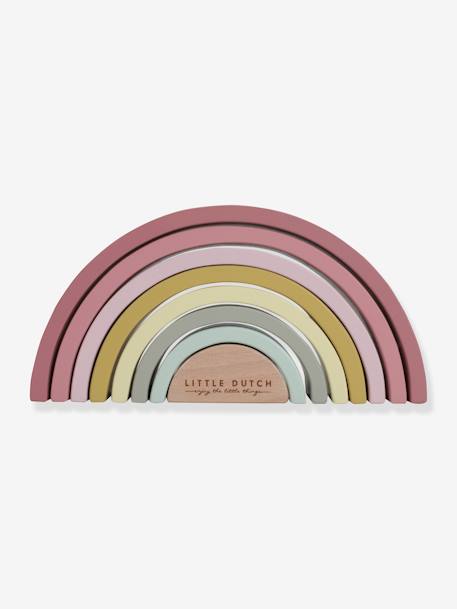 Arc en Ciel en bois - LITTLE DUTCH bleu+rose 6 - vertbaudet enfant 