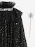Cape à étoiles et paillettes + baguette blanc+noir 10 - vertbaudet enfant 
