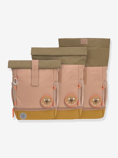 Mini sac à dos LÄSSIG Rolltop Nature Bleu clair+Noisette+Olive clair 14 - vertbaudet enfant 