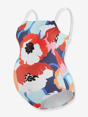 Maillot de Bain Maternité 2 Pièce Shorty Floral Ensemble de