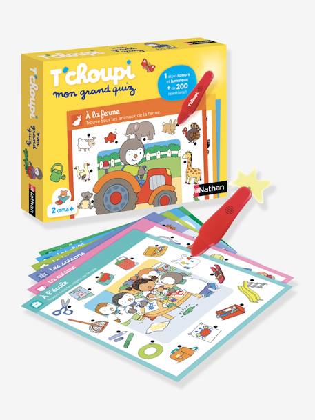 Mon grand quizz T'choupi jaune 1 - vertbaudet enfant 